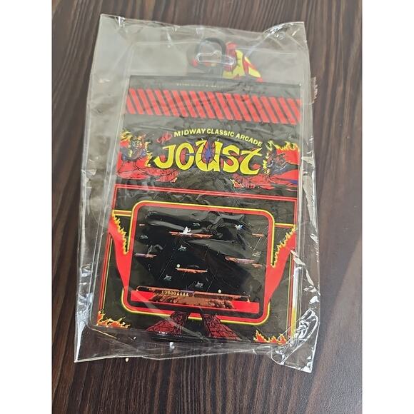 Midway Arcade Games Lanyard w/ ID Holder & Charm - Joust - Picture 3 of 4